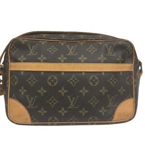 Louis Vuitton Monogram Trocadero Brown Bag Shoulder